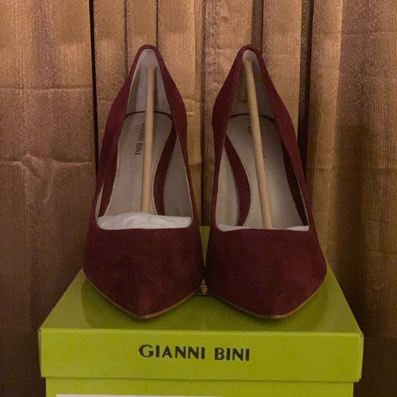 Gianni Bini Larienna Chic Maroon Size 9M - Picture 3 of 4